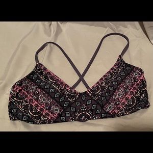 Beautifully detailed swim top